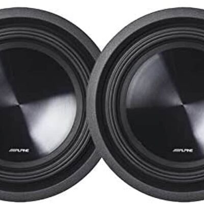 Alpine (2) New Alpine SWT-10S4 10" 2000w Shallow Subwoofers C... Alpine (2) New Alpine SWT-10S4 10" 2000w Shallow Subwoofers C...