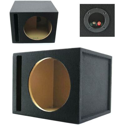 Absolute USA Single 12" Ported Subwoofer Enclosure Car Audio ... Absolute USA Single 12" Ported Subwoofer Enclosure Car Audio ...