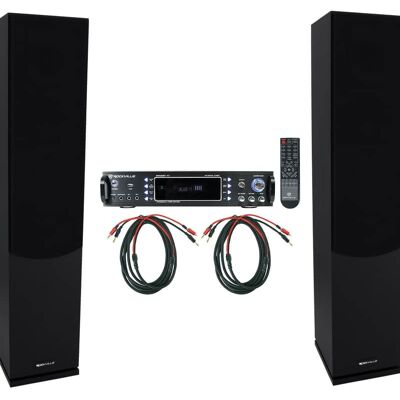 Rockville RPA60BT V2+(2) Lux 658 Black+(2) BN10 Rockville RPA60BT V2+(2) Lux 658 Black+(2) BN10