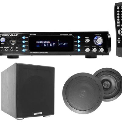 Rockville RPA60BT+HC655 Black+APM10B Rockville RPA60BT+HC655 Black+APM10B