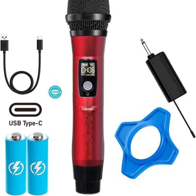 Unbranded UHF Wireless Microphone for Karaoke, Singing, PA, Pa... Unbranded UHF Wireless Microphone for Karaoke, Singing, PA, Pa...