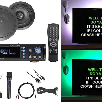Rockville RPA60BT+HC85 Black KAR 2 Rockville RPA60BT+HC85 Black KAR 2