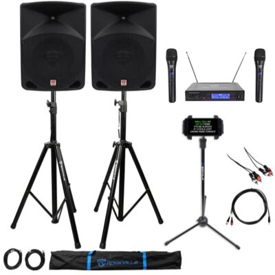 Rockville (2) RPG10 KARAOKE BUNDLE Rockville (2) RPG10 KARAOKE BUNDLE
