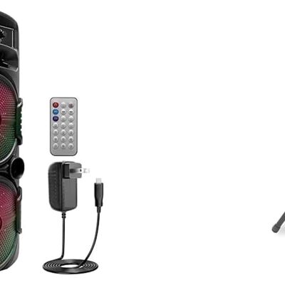 Unbranded 600W Bluetooth PA System Bundle With Universal Stand... Unbranded 600W Bluetooth PA System Bundle With Universal Stand...