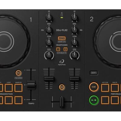 AlphaTheta DDJ-FLX2 DJ Controller Compact 2-Channel DJ Control... AlphaTheta DDJ-FLX2 DJ Controller Compact 2-Channel DJ Control...
