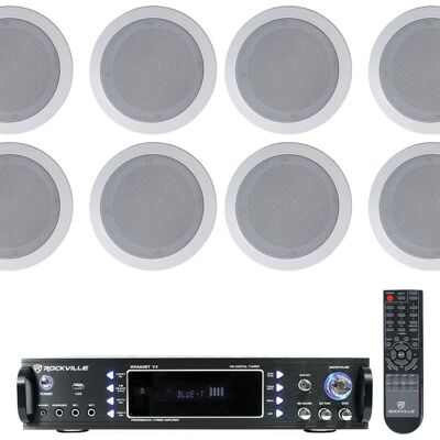 Rockville RPA60BT V2+(4) HC55-16 White COMM Rockville RPA60BT V2+(4) HC55-16 White COMM