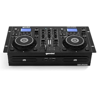 Gemini Gemini CDM-4000BT Dual CD/USB Media Player with Bluetooth Gemini Gemini CDM-4000BT Dual CD/USB Media Player with Bluetooth
