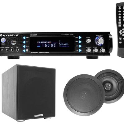 Rockville RPA60BT+HC85 Black+APM10B Rockville RPA60BT+HC85 Black+APM10B