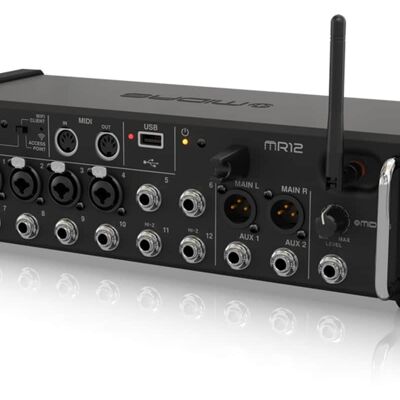 Midas MR12 12-Input Digital Mixer for iPad/Android Tablets w/ ... Midas MR12 12-Input Digital Mixer for iPad/Android Tablets w/ ...