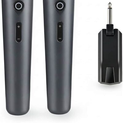 Unbranded Wireless Microphone for mic Input UHF Metal Dynamic ... Unbranded Wireless Microphone for mic Input UHF Metal Dynamic ...