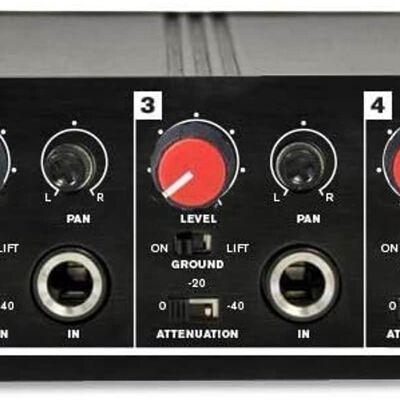 dbx DI4 Active 4-Channel Direct Box with Line Mixer dbx DI4 Active 4-Channel Direct Box with Line Mixer