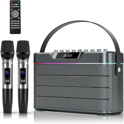 Unbranded Karaoke Machine - 100W Bluetooth Speaker with Super ... Unbranded Karaoke Machine - 100W Bluetooth Speaker with Super ...
