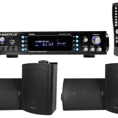 Rockville RPA6000USB+(2) HP5S-8 BK Rockville RPA6000USB+(2) HP5S-8 BK