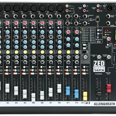 Allen & Heath Allen & Heath Allen & Heath ZED60-14FX Allen & Heath Allen & Heath Allen & Heath ZED60-14FX