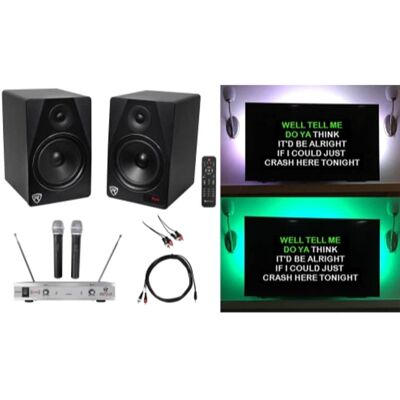 Rockville HTS8B+LEDT5 KAR WIRELESS Rockville HTS8B+LEDT5 KAR WIRELESS