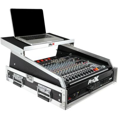 ProX T-2MRSS13ULT 13U Top Mixer/DJ 2U Rack Combo Flight Case W... ProX T-2MRSS13ULT 13U Top Mixer/DJ 2U Rack Combo Flight Case W...