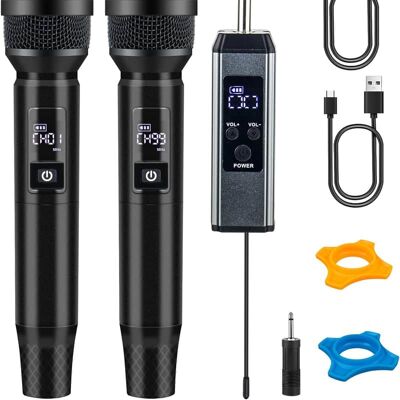 Unbranded Wireless Microphones, Wireless Bluetooth Karaoke Mic... Unbranded Wireless Microphones, Wireless Bluetooth Karaoke Mic...