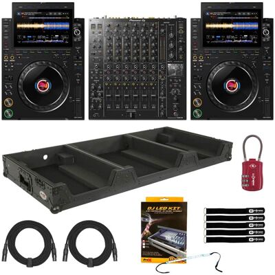 AlphaTheta AlphaTheta CDJ-3000X DJ Player 2-Pack with DJM-V10 ... AlphaTheta AlphaTheta CDJ-3000X DJ Player 2-Pack with DJM-V10 ...
