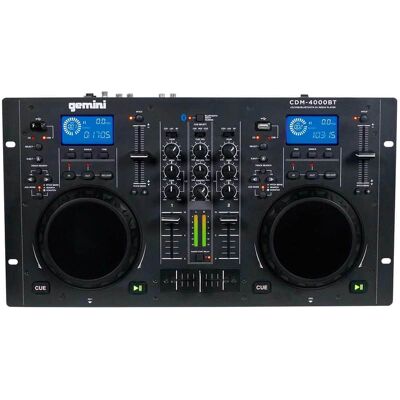 Gemini Gemini CDM-4000BT 2-Chan Dual CD/MP3/USB DJ Media Playe... Gemini Gemini CDM-4000BT 2-Chan Dual CD/MP3/USB DJ Media Playe...