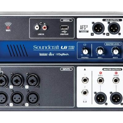 Soundcraft Soundcraft Ui-12 DIGITAL MIXER Soundcraft Soundcraft Ui-12 DIGITAL MIXER