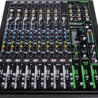 Mackie ProFX12v3 12-Channel Professional Effects Mixer with USB Mackie ProFX12v3 12-Channel Professional Effects Mixer with USB