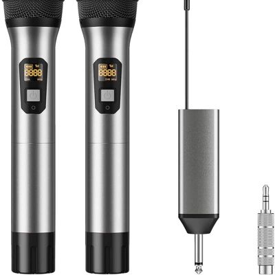 Unbranded Wireless Microphone, 2 * 15 Channel Dual UHF Metal C... Unbranded Wireless Microphone, 2 * 15 Channel Dual UHF Metal C...