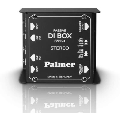 Palmer Audio Tools Palmer PAN 04 - DI Box 2-Channel Passive Palmer Audio Tools Palmer PAN 04 - DI Box 2-Channel Passive