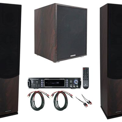 Rockville RPA60BT V2+(2) Lux 658 Dark Wood+SUB Rockville RPA60BT V2+(2) Lux 658 Dark Wood+SUB