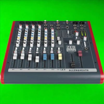 Allen & Heath CURRENT Allen & Heath ZED60-10FX Mixer Allen & Heath CURRENT Allen & Heath ZED60-10FX Mixer