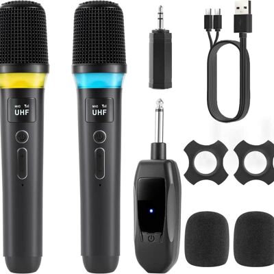 Unbranded Wireless Microphones, Rechargeable Cordless Karaoke ... Unbranded Wireless Microphones, Rechargeable Cordless Karaoke ...