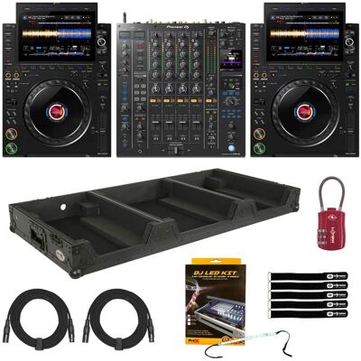 AlphaTheta AlphaTheta CDJ-3000X Player 2-Pack with DJM-A9 Mixe... AlphaTheta AlphaTheta CDJ-3000X Player 2-Pack with DJM-A9 Mixe...