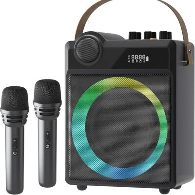 Unbranded 100W Portable Voice Amplifier with 2 Wireless Microp... Unbranded 100W Portable Voice Amplifier with 2 Wireless Microp...