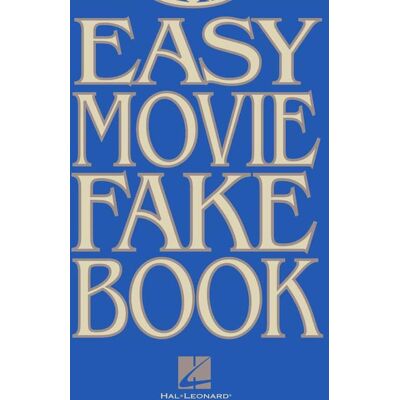 Hal Leonard The Easy Movie Fakebook - Second Edition Hal Leonard The Easy Movie Fakebook - Second Edition