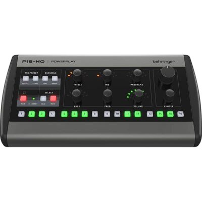 Behringer POWERPLAY P16-HQ 16-Channel Digital Personal Monitor... Behringer POWERPLAY P16-HQ 16-Channel Digital Personal Monitor...