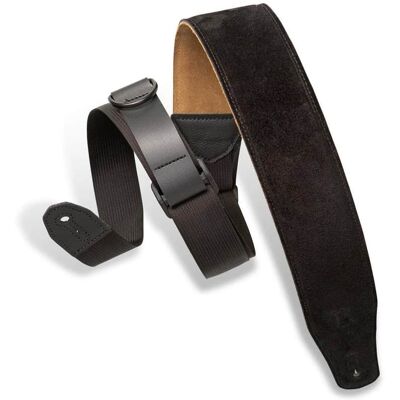 Levy's Levy's 2.5" MRHSP-BLK Right Height Suede Padded Guitar ... Levy's Levy's 2.5" MRHSP-BLK Right Height Suede Padded Guitar ...