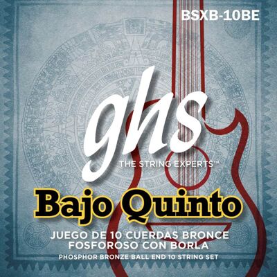 GHS Bajo Quinto phosphor bronze ball end Strings GHS Bajo Quinto phosphor bronze ball end Strings