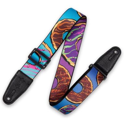 Levy's Polyester Guitar Strap Donuts Levy's Polyester Guitar Strap Donuts