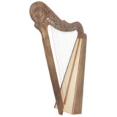 Roosebeck HPW22C PARISIAN HARP 22-STRING CHELBY LEVERS, WALNUT Roosebeck HPW22C PARISIAN HARP 22-STRING CHELBY LEVERS, WALNUT