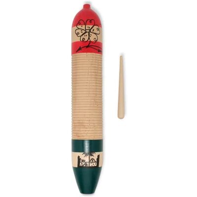 Latin Percussion Cylinder Guiro with Scraper Latin Percussion Cylinder Guiro with Scraper