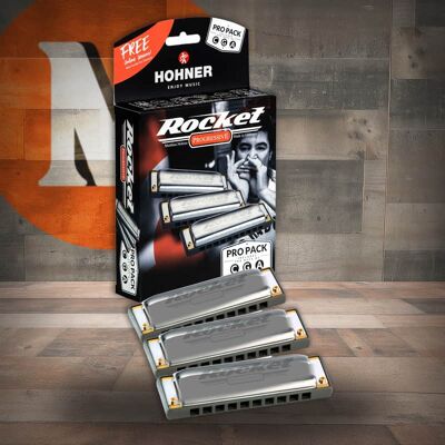 Hohner Rocket Propack Includes C,G,A (M2013XP) Hohner Rocket Propack Includes C,G,A (M2013XP)