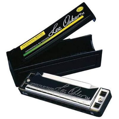 Lee Oskar Lee Oskar 1910 Harmonic Minor Harmonica D Lee Oskar Lee Oskar 1910 Harmonic Minor Harmonica D