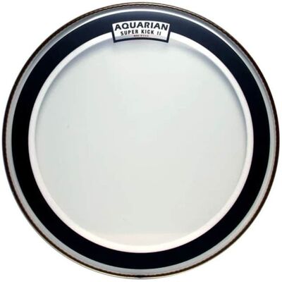 Aquarian Aquarian 18" Super Kick II 2-Ply Clear Bass Drum Head Aquarian Aquarian 18" Super Kick II 2-Ply Clear Bass Drum Head