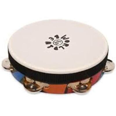 L.P. 8" World Beat Single Row Tambourine L.P. 8" World Beat Single Row Tambourine