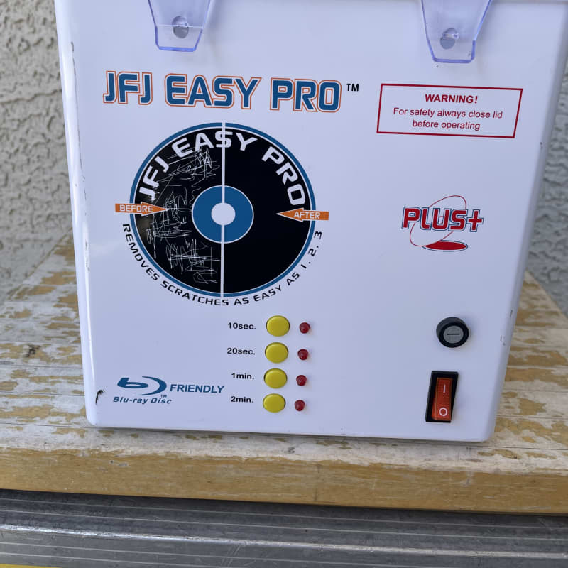 JFJ Easy Pro Plus CD DVD B-ray Video Game Repair Machine