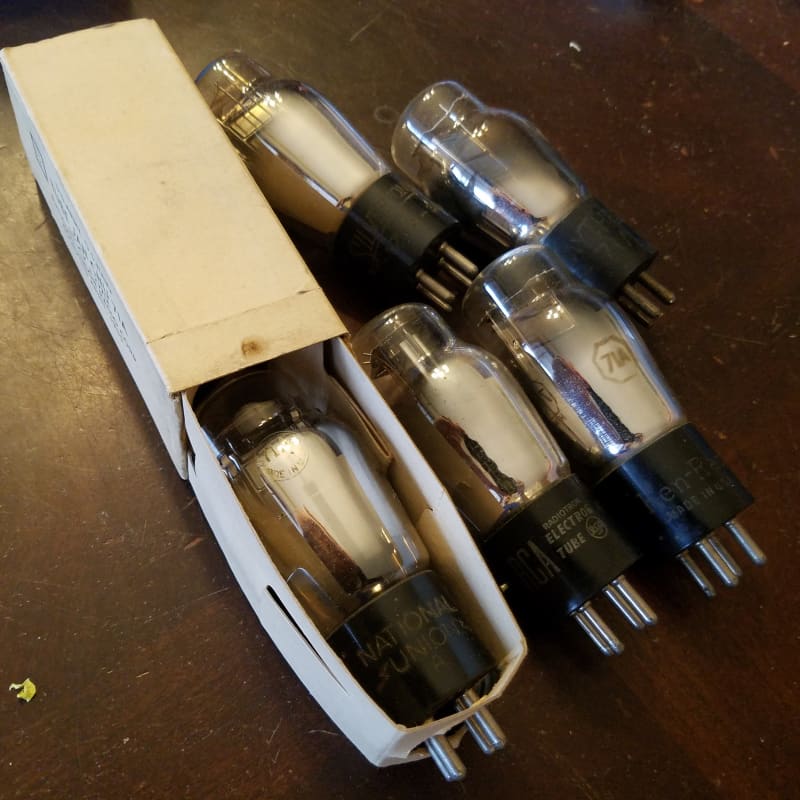 1926-1930 RCA etc. Type 71A Power Amplifier Antique tNOS AT100...
