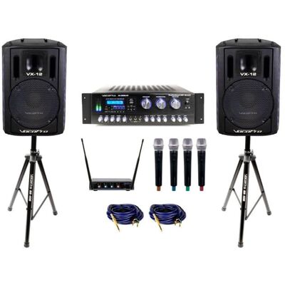 VocoPro KDJ-Star UHF Wireless Microphone Karaoke Speaker Syste... VocoPro KDJ-Star UHF Wireless Microphone Karaoke Speaker Syste...