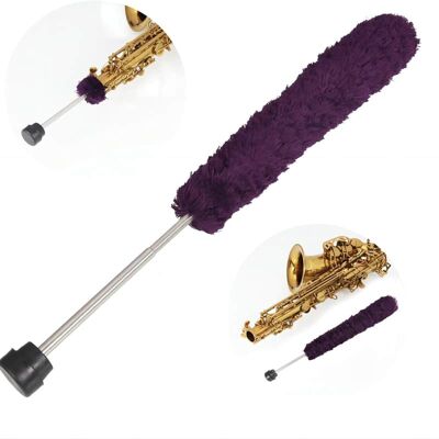 Unbranded Alto Saxophone Sax Cleaning Brush Duster Cleaner Mai... Unbranded Alto Saxophone Sax Cleaning Brush Duster Cleaner Mai...