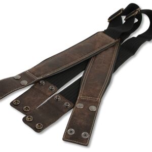 Harvest Fine Leather Brown Buffalo Crackle Comfort Backpack St...