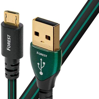 AudioQuest : Forest USB 2.0 A>Micro - .75m AudioQuest : Forest USB 2.0 A>Micro - .75m