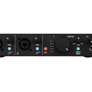 Arturia MiniFuse 2 USB Audio Interface (Black)